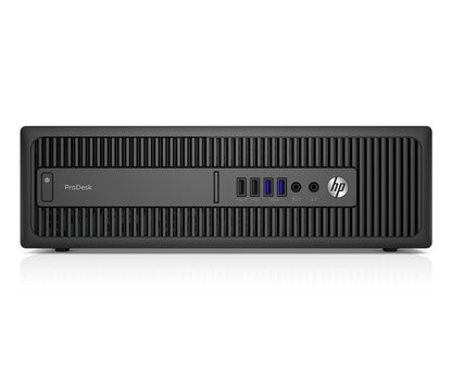 HP Business Desktop Prodesk 600 G2 Desktop Computer - Intel Core I7 (6th Gen) I7-6700 3.40 Ghz - Sm (Renewed)