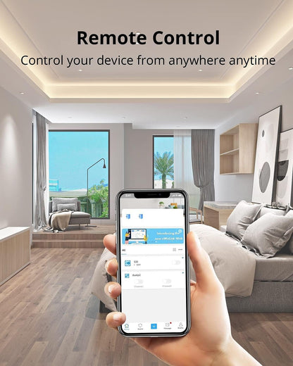 S31 Wifi Smart Plug with Energy Monitoring, 15A Smart Outlet Timer Switch ETL Certified, Compatible with Alexa & Google Home, IFTTT Supporting, 2.4 Ghz Wi-Fi Only