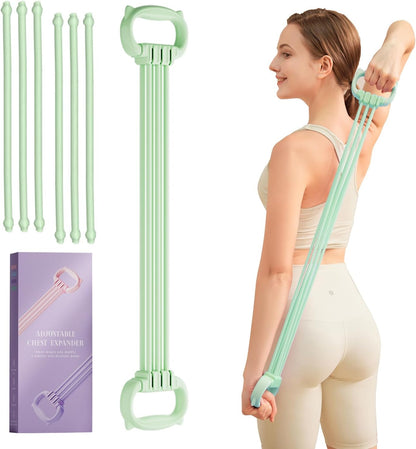 Resistance Bands with Handles, Single Resistance Bands, Exercise Bands with Comfortable Handles, Resistance Training, Physical Therapy, Home Workouts, Fitness, Pilates