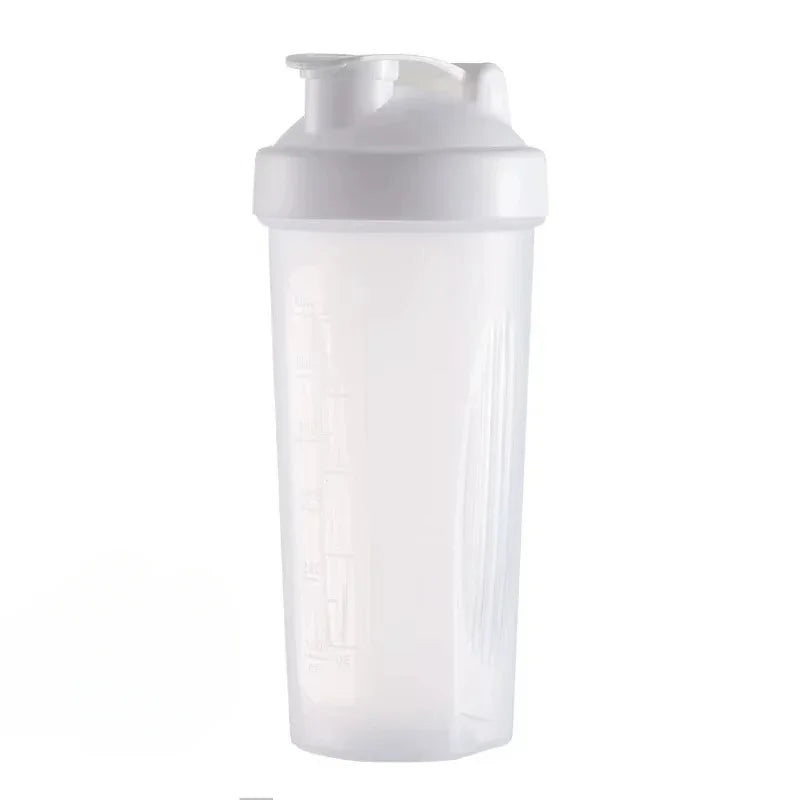 600Ml Portable Protein Powder Shaker Bottle Leak Proof Water Bottle for Gym Fitness Training Sport Shaker Mixing Cup with Scale