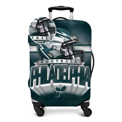 Tvndfhe Philadelphia City Luggage Cover Football Team Suitcase Cover for Luggage Protector Cover for Travel Business Vacation Fits 29-32 Inch Luggage