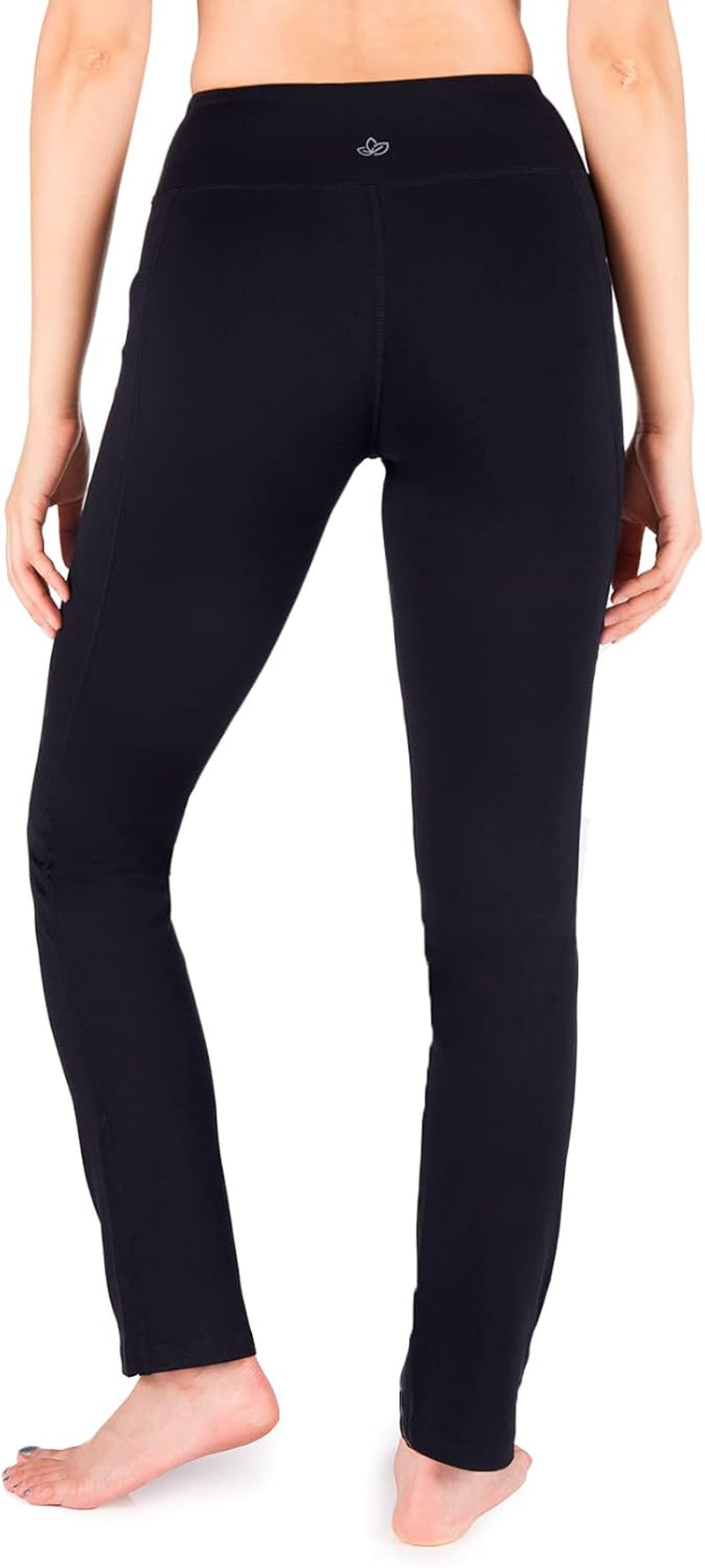 Women'S Petite/Regular/Tall Straight Leg Yoga Pants, Slim Fit Stretch Pants for Everyday, Travel & Casual Wear