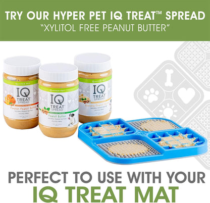 IQ Treat Lick Mat for Dogs & Cats | Dog & Cat Slow Feeder & Enrichment Toy | Made in USA