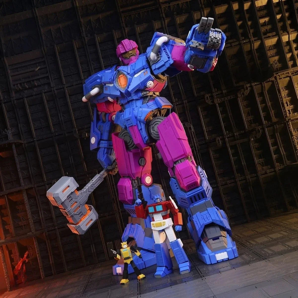 In Stock 3D Printed Sentinel Robot Model Assembly Finished Product Model Toy