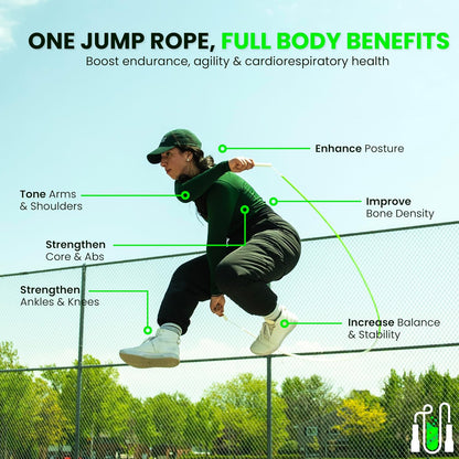 Beaded Jump Rope – Adjustable 10Ft Skipping Rope for Women, Men & Kids, Beginner Friendly with Durable Weighted Beads, Shatterproof Handles, Tangle-Free for Cardio, Fitness, Freestyle & Home Workout