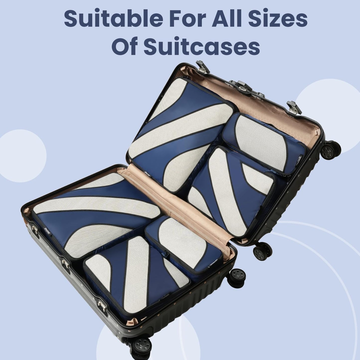 12 Set Packing Cubes