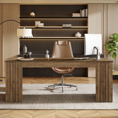 63 Inch Large Office Computer Desk for Home Office