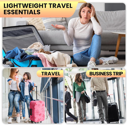 Ultralight Compression Packing Cubes Travel for Suitcases ，Compressible Mesh Packing Cubes for Travel Women Packing Organizers 4 Set