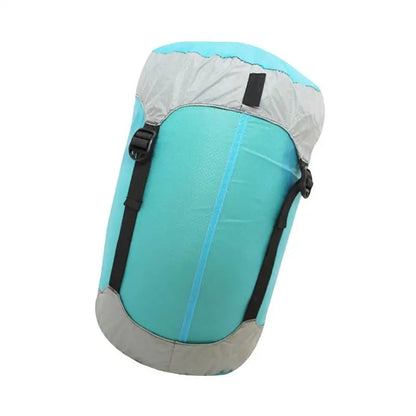 Compression Packing Cubes Outdoor Nylon Stuff Sacks Compression Bags Space Saving Waterproof Anti-Tear Packing Cubes Sleeping