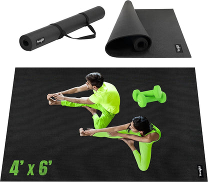 Exercise Mat for Home Gym, Fitness Workout Mats