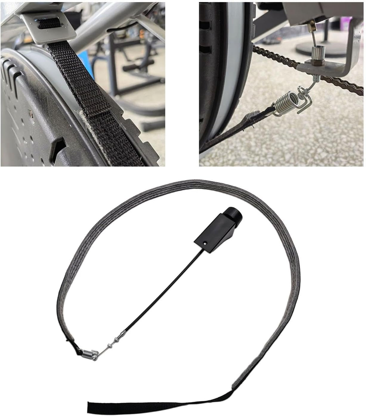 Exercise Bike Power Resistance Belt, Workout Strength Training Resistance Belt, Replacement Home Exercise Bike Friction Strap