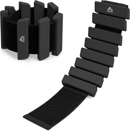 Adjustable Ankle & Wrist Weights, Customizable for Pilates, Yoga, Walking, Barre, Home Workouts & Strength Training