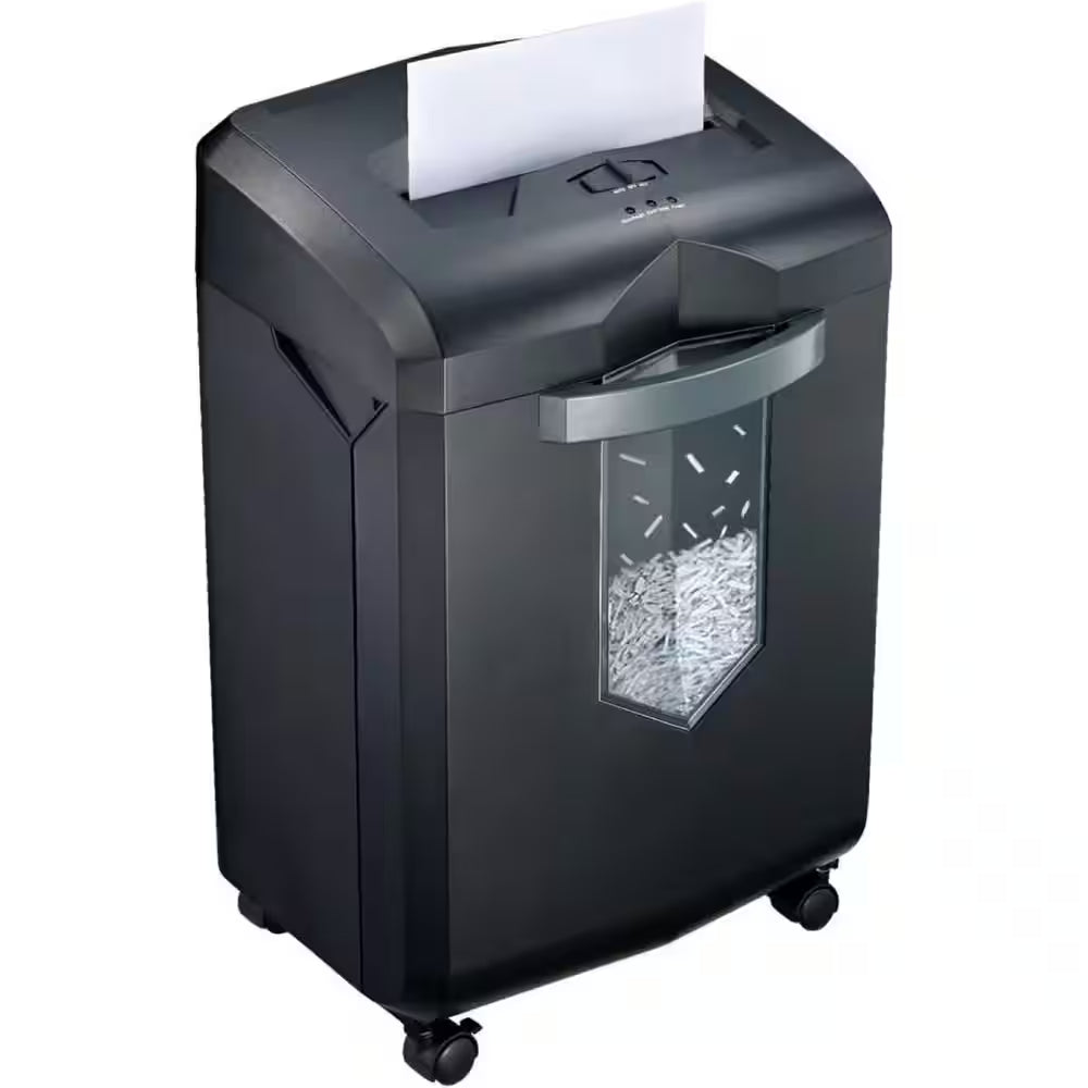 Office Paper Shredder, Cross-Cut Heavy-Duty Shredder for Home Office
