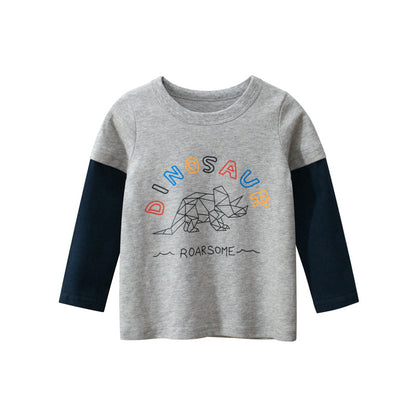 Boys' Long-Sleeved T-Shirt for Kids