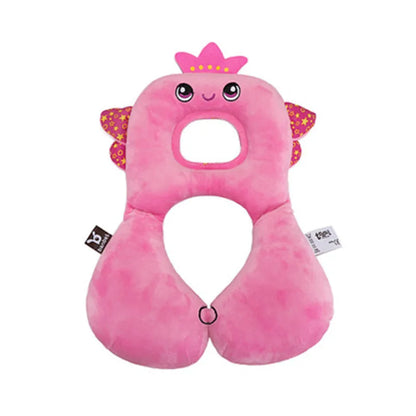 Children Baby U-Shaped Pillow Sleep Neck Protection Pillow Soft Shoulder Headrest Car Seat Lovely Travel Pillows for Children