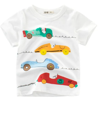 Boys' Short-Sleeved T-Shirt for Kids