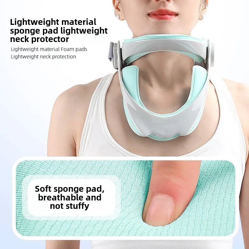 Adjustable Cervical Traction Device Posture Corrector Cervical Collar Neck Braces Support Stretcher Spine Protector Pain Relief