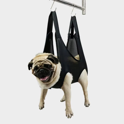 OUWO Pet Grooming Hammock Cleaning Pets anti Scratch Pet Nail Trimming Pet Hammock Dog Cat Pet Supplies