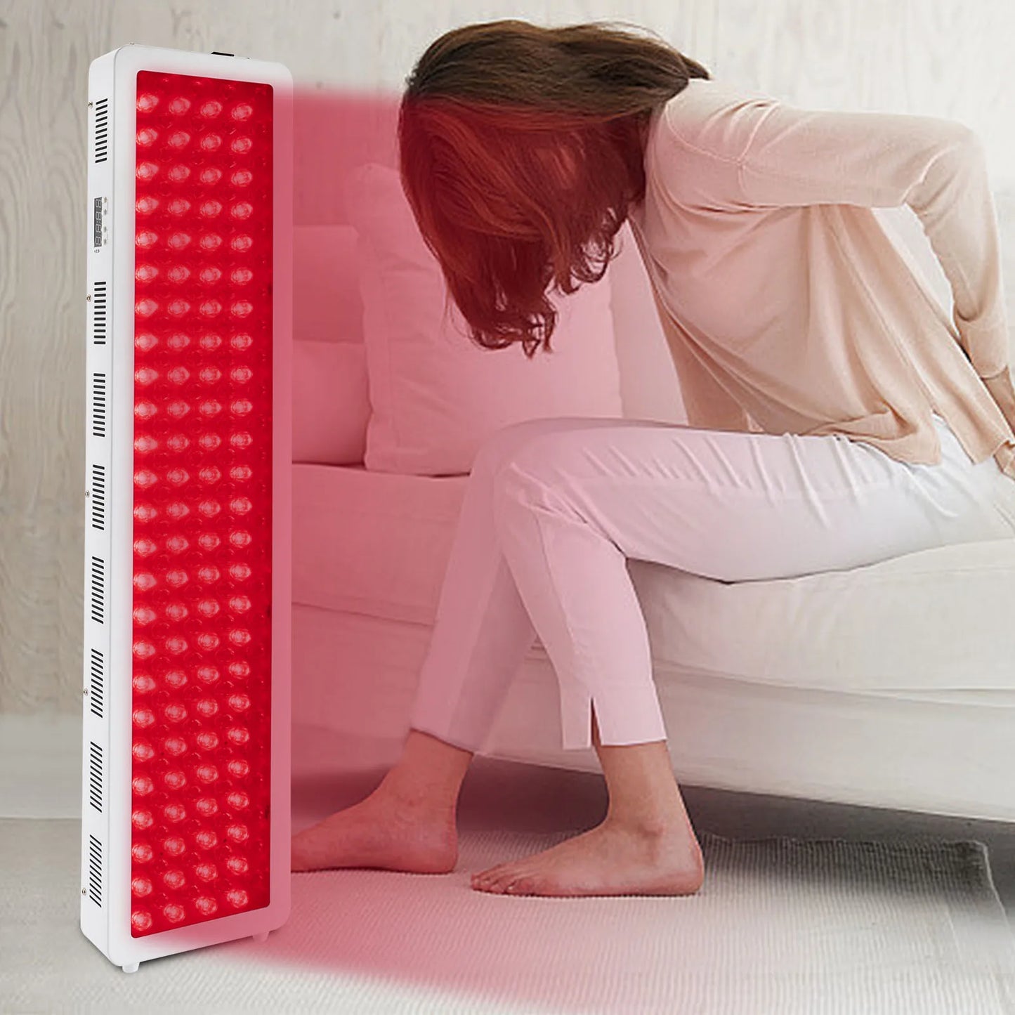 Infrared Red Light Therapy Lamp 1000W Red Light Therapy near Infrared Light Panel 660Nm 850Nm Led Red Lights Ther-Apy Lamp