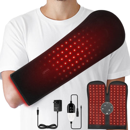 Red-Light-Therapy-for-HandsRed Light Therapy for Finger WristNear Infrared Light Therapy & Red Light Therapy for BodyDual Wavelength 150 LEDs for Hands Pain Relief(16.5IN*7IN)