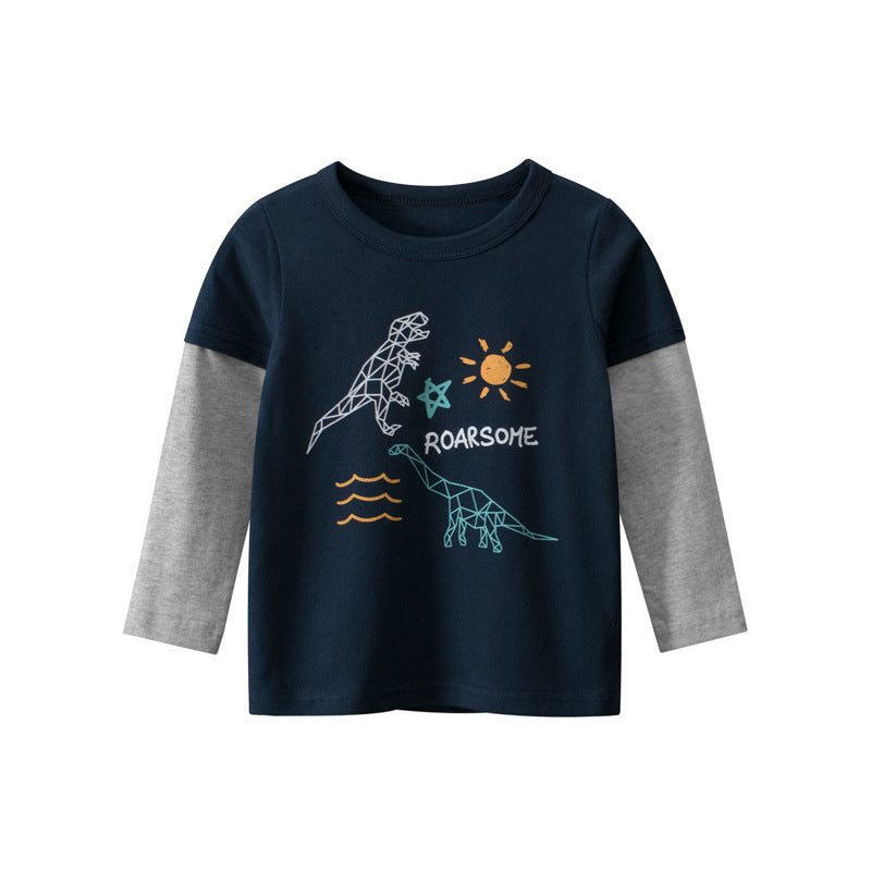 Boys' Long-Sleeved T-Shirt for Kids
