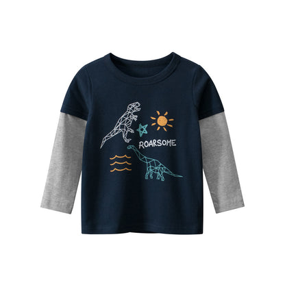 Boys' Long-Sleeved T-Shirt for Kids