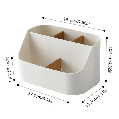 Office Supplies Storage Box, Cosmetics, Office Organizing Box, Partitioned Storage Boxes for Office and Living Room