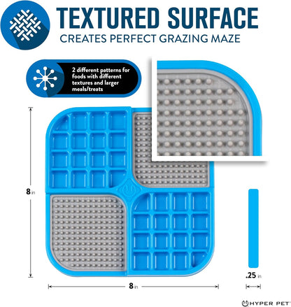 IQ Treat Lick Mat for Dogs & Cats | Dog & Cat Slow Feeder & Enrichment Toy | Made in USA