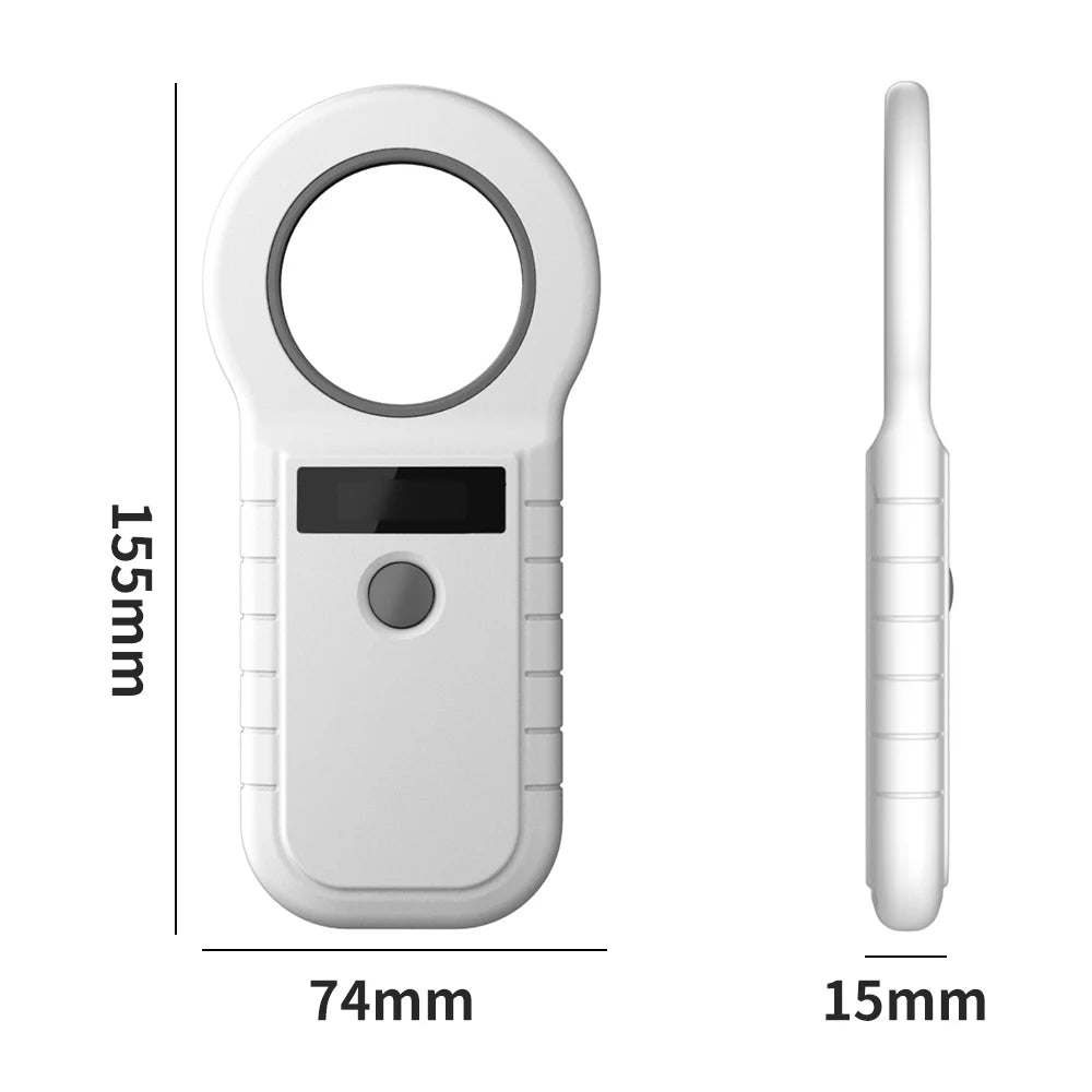 Boland W90D Pet Chip Reader Microchip Scanner Pet Chip Scanner Pet Animal Chips Scanner Pet Microchip Reader for Fish Tutle