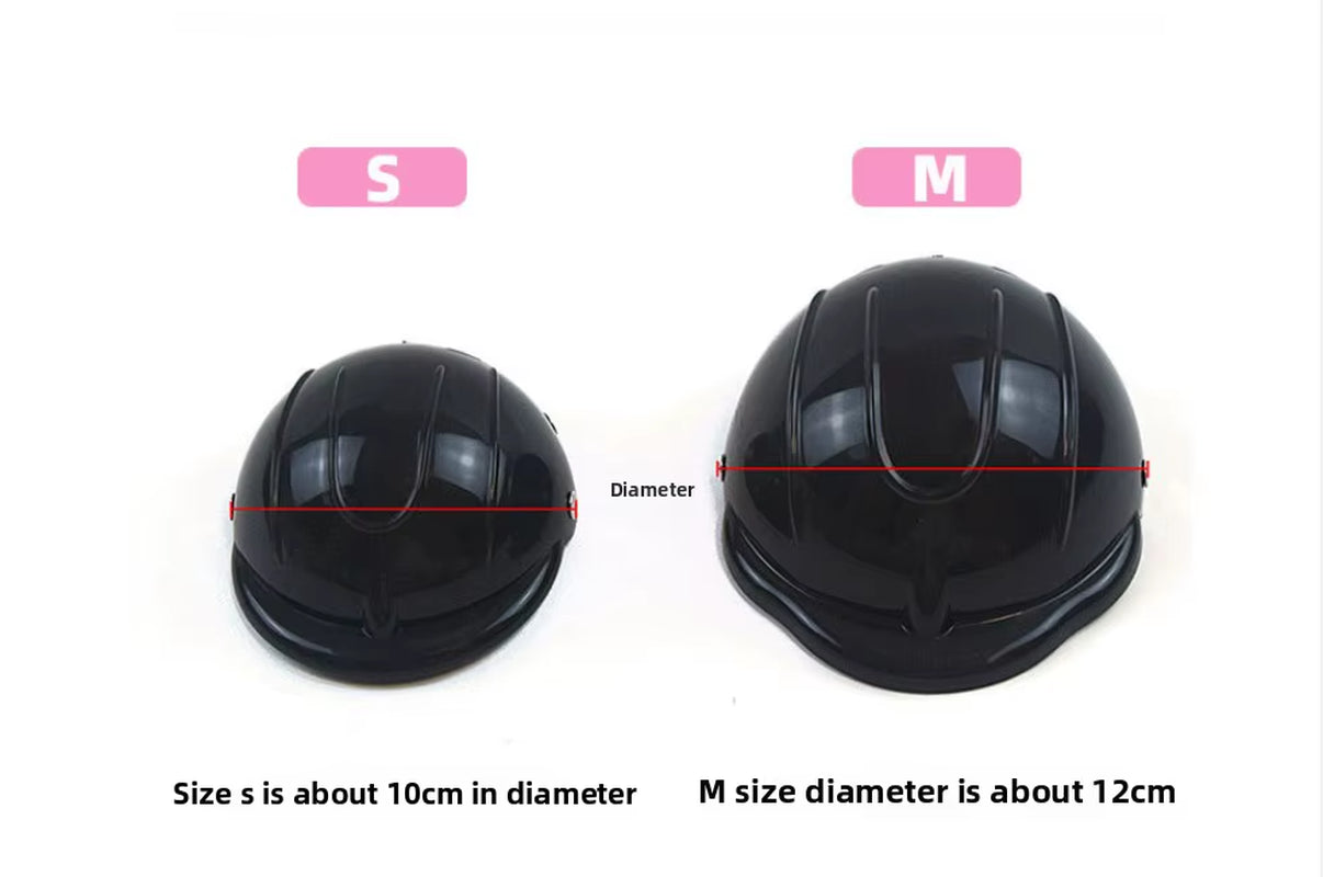 New Pet Hard Hat Helmet Cat Dog Headgear Pet Locomotive Hat Headgear Pet Toy Hat Pet Helmet