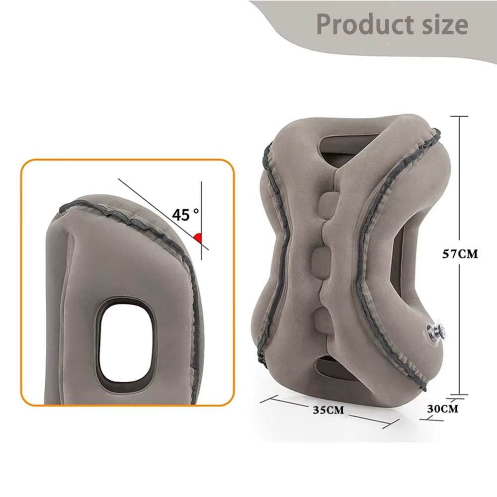 Car Body Neck Sleeping Pillow Travel Air Pillows Inflatable Multifunctional Cushion Dakimakura for Airplane Office Home 베개 바디필로우