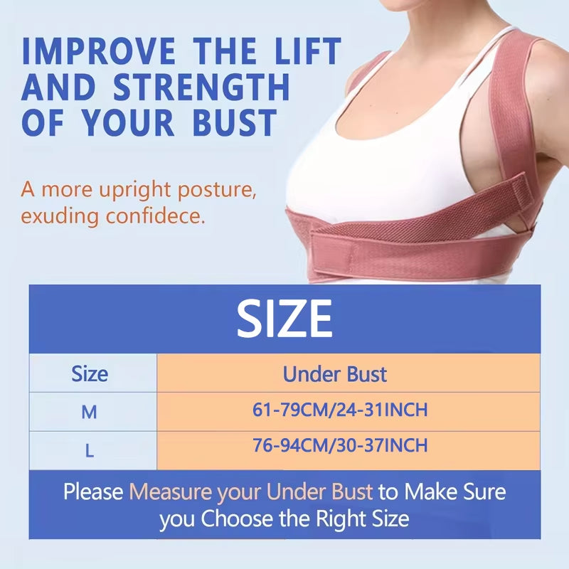 Hump Correction Device with Invisible Posture for Adults,Shoulder Opening and Back Straightening to Prevent Hunchback