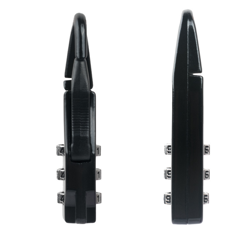 Zinc Alloy Mini Cross Password Lock for Bags & Luggage