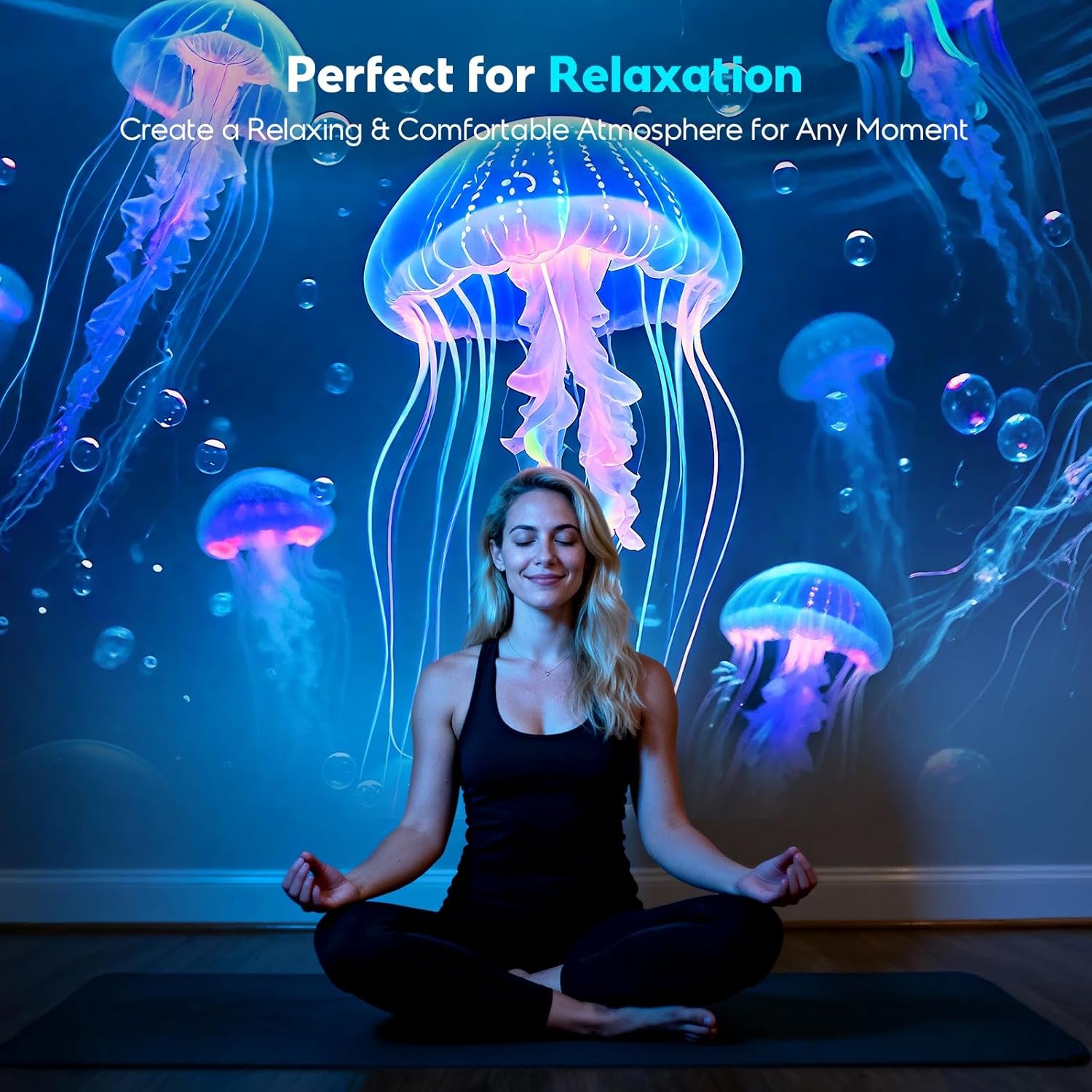 3D Galaxy Projector with 60 Immersive Themes, HD Immersive Star Projector with Bluetooth Speaker & Timer, Aurora Nebula Projector Night Light for Room/Christmas/Party/Birthday (White) (Grey)