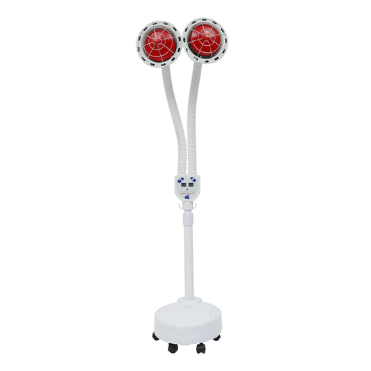 Far Infrared Light Therapy Lamp 275W Red Light Therapy Heat Lamp for Pain Relief 360° Rotatable Adjustable Light Therapy Tool