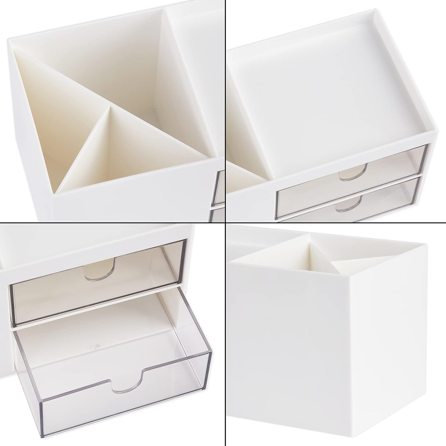 LETURE Office Desk Organizer with Drawer, Office Supplies and Desk Accessories,