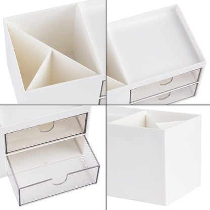 LETURE Office Desk Organizer with Drawer, Office Supplies and Desk Accessories,