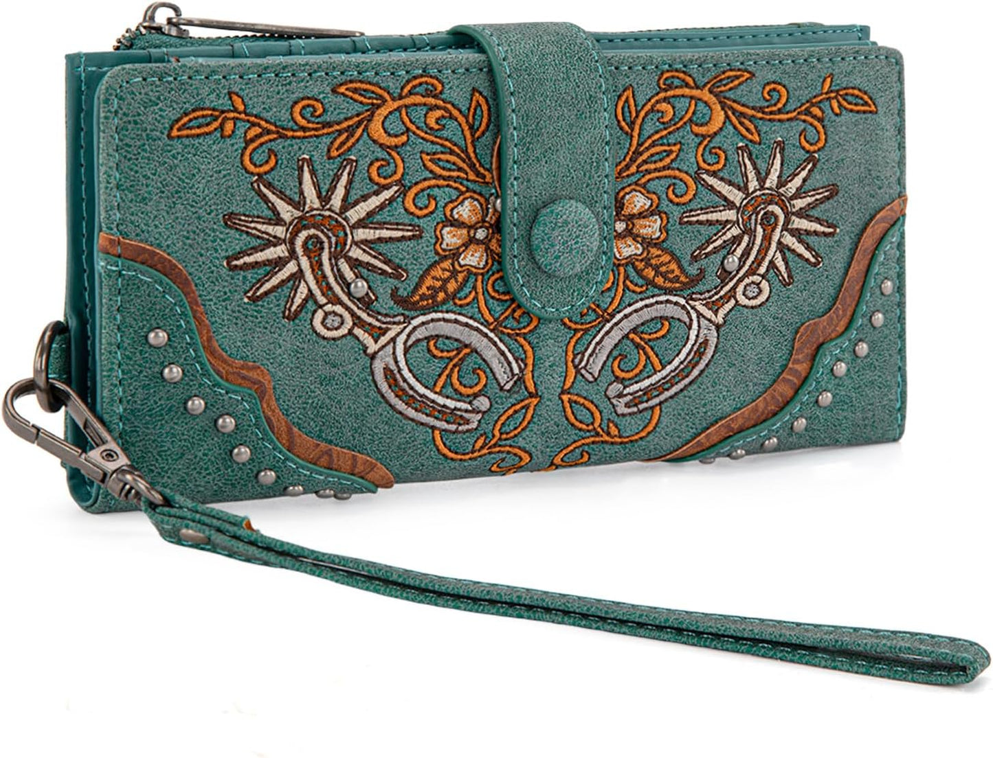 Wallet for Women Wristlet Wallet Ladies Felame Large Capacity Clutch Wallets