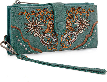 Wallet for Women Wristlet Wallet Ladies Felame Large Capacity Clutch Wallets