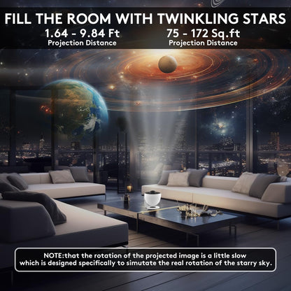 Planetarium Galaxy Projector13 in 1, Galaxy Light with 360° Rotating, Space Projector Nebula Star Night Light for Kids Adults Bedroom Ceiling Decor, Home Theater, Holiday Gift