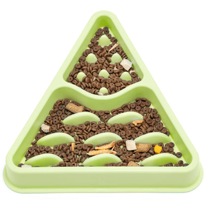 Li&Zhao Dog Slow Feeder Bowl - Slow Feeder Dog Bowls Large Breed Dog Puzzle Feeder Slow Eating Dog Bowl Dog Bowls Slow Feeder Puppy Slow Feeder Bowl(Green)