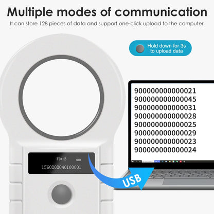 Boland W90D Pet Chip Reader Microchip Scanner Pet Chip Scanner Pet Animal Chips Scanner Pet Microchip Reader for Fish Tutle