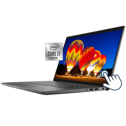 Dell Latitude 7410 Touchscreen Laptop i7 14in FHD(1920x1080) Laptop Touscreen Core i7-10th Dual Core 4.9Ghz 16GB RAM 512GB SSD Windows 10 Pro (Renewed)