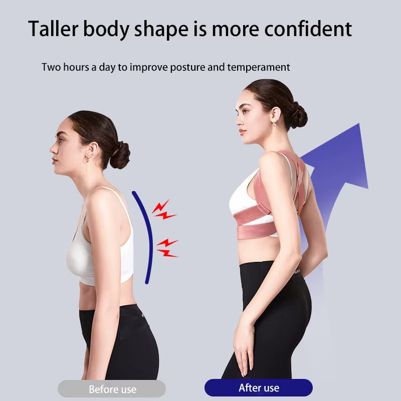 Hump Correction Device with Invisible Posture for Adults,Shoulder Opening and Back Straightening to Prevent Hunchback