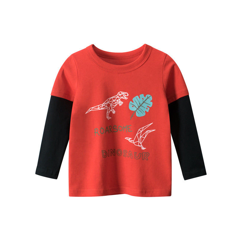 Boys' Long-Sleeved T-Shirt for Kids