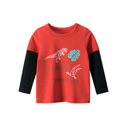 Boys' Long-Sleeved T-Shirt for Kids