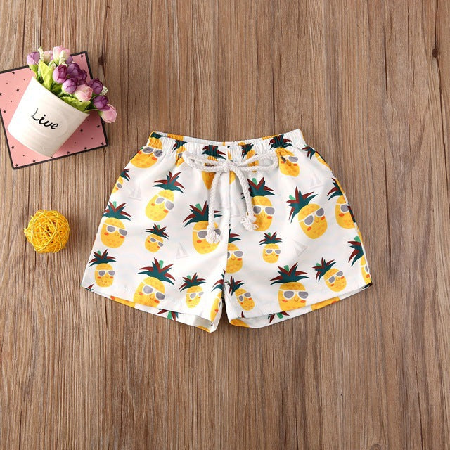 Toddler Boys' Polyester Beach Shorts for Kids