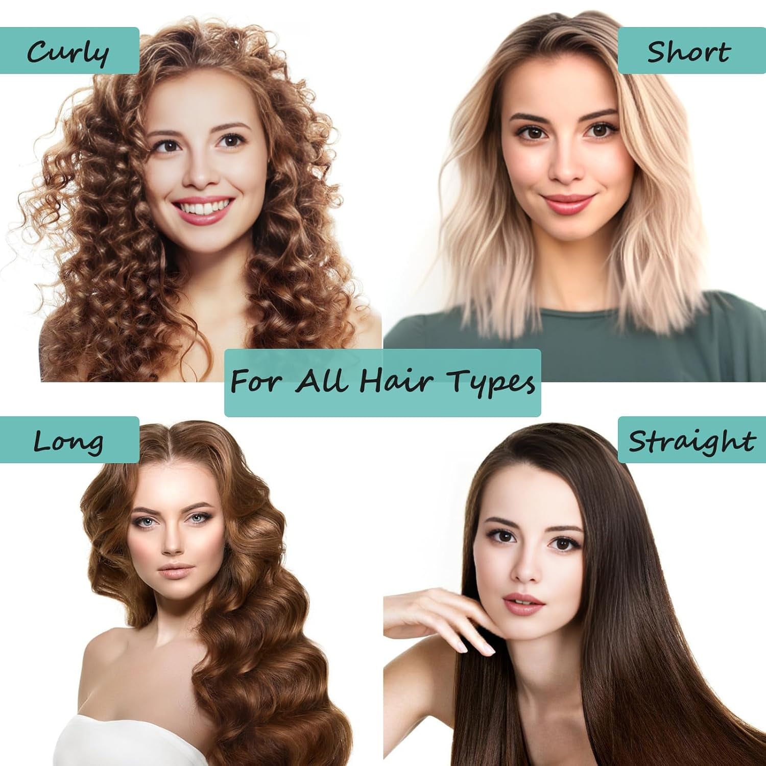 Satin Heatless Hair Curler Set for Overnight Waves - Friendly Curling Rod & Headband, No-Heat Natural Curls Hair Rollers (Dream Nebula)