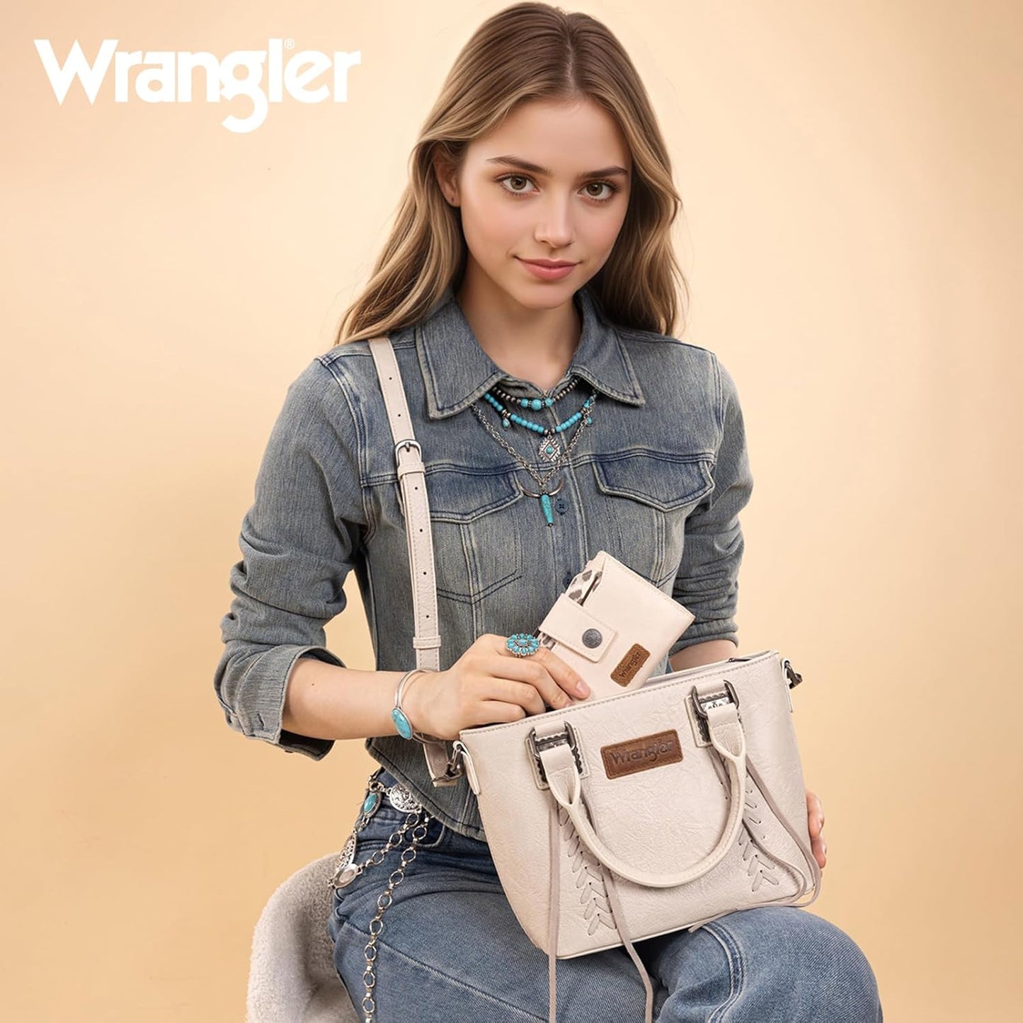 X Wrangler Womens Wallet, Small RFID Blocking Wallets Bifold Leopard Print Compact Wallets with Removable ID Window