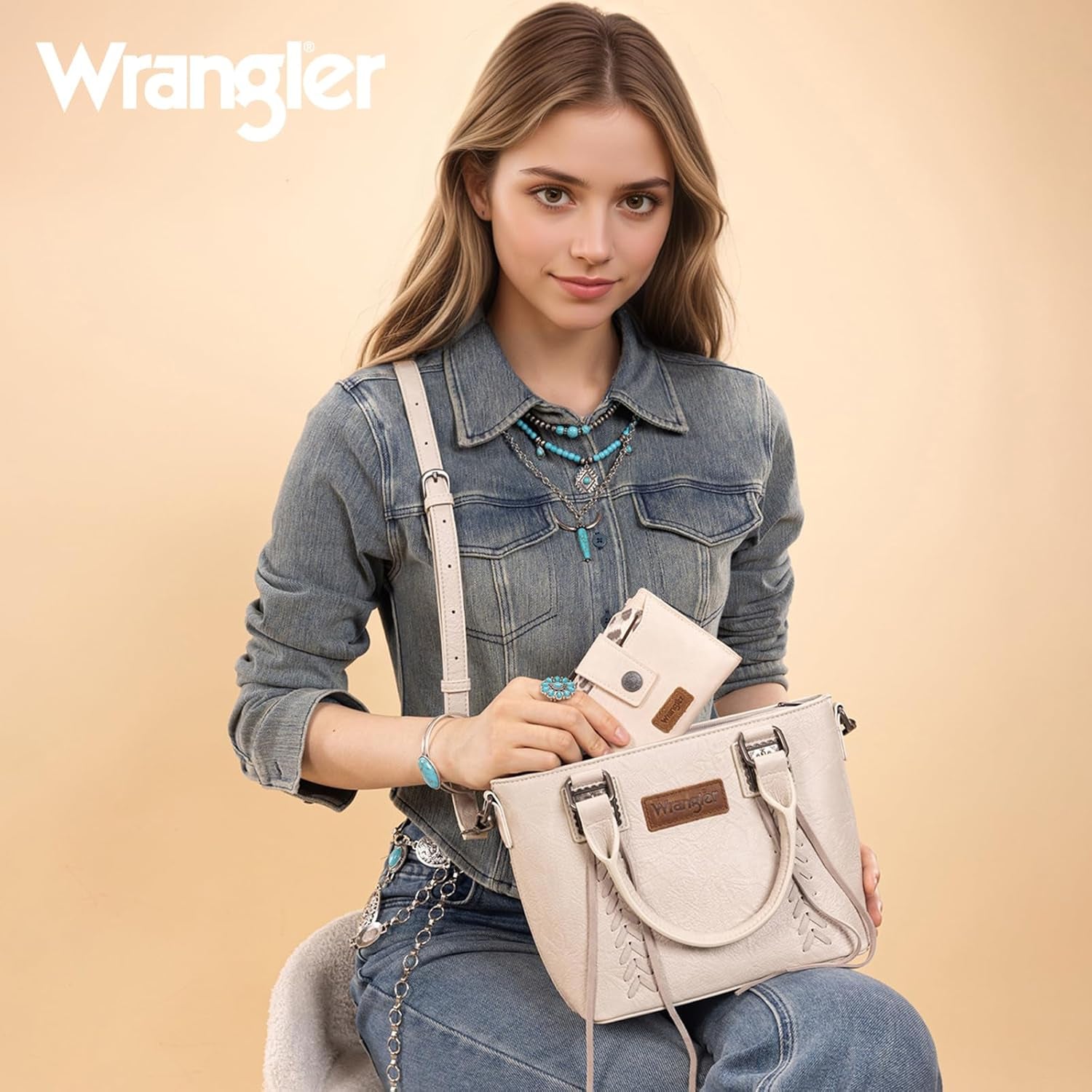 X Wrangler Womens Wallet, Small RFID Blocking Wallets Bifold Leopard Print Compact Wallets with Removable ID Window